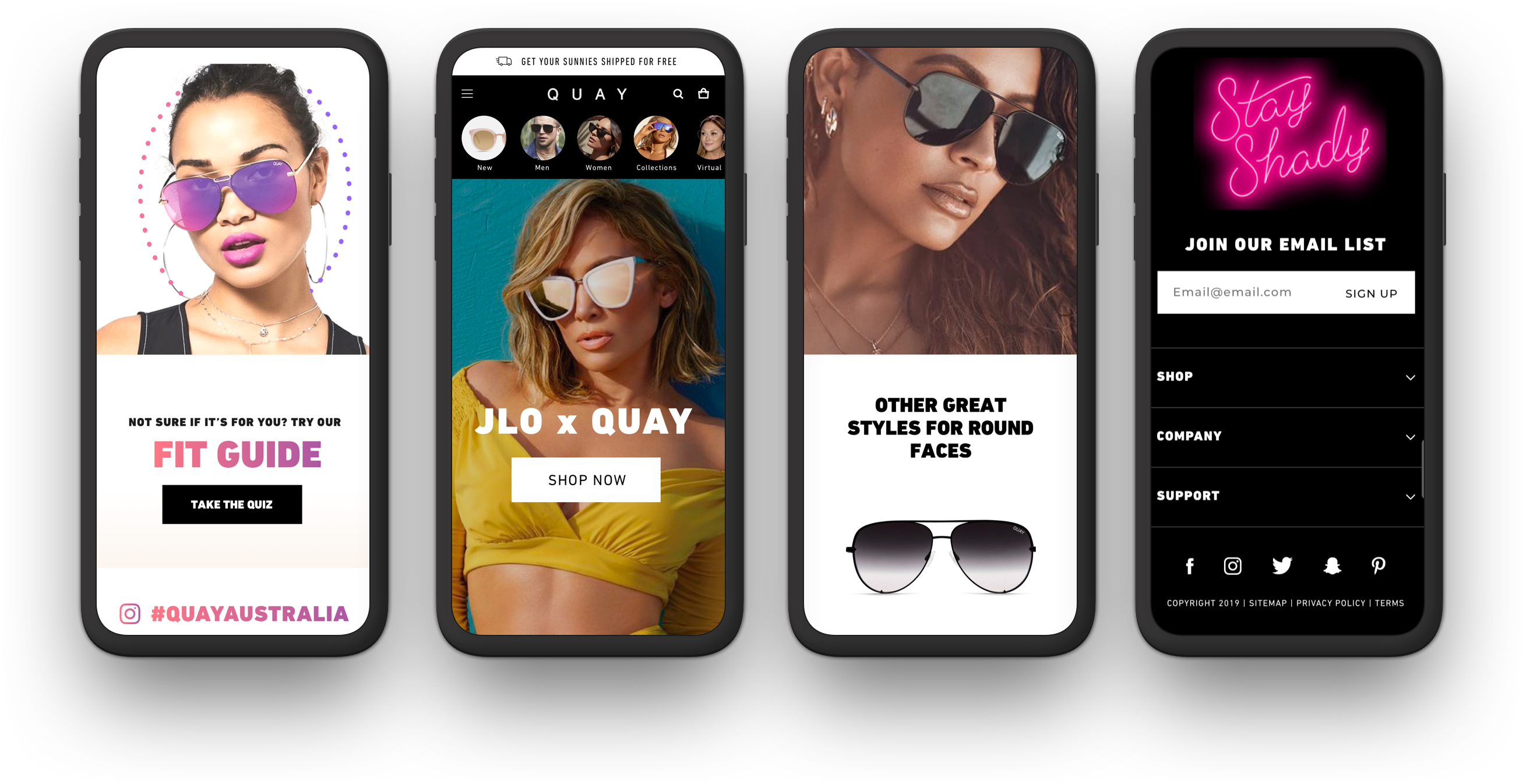 Quay Australia by Pattern Design, Branding & Strategy